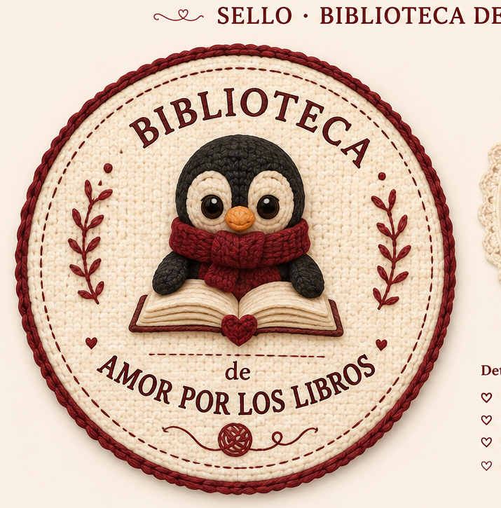 Sello de la Biblioteca de Amor por los Libros