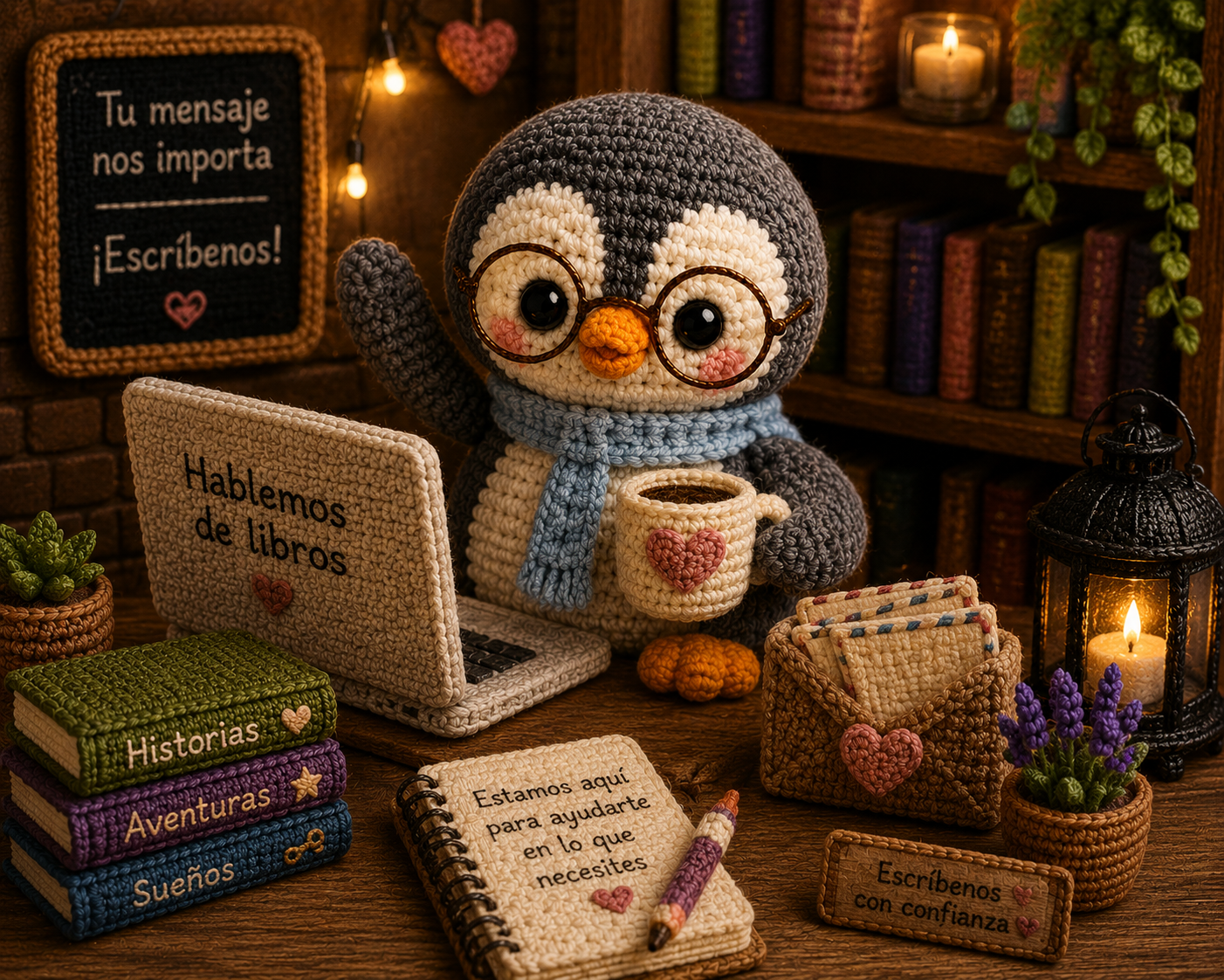 Escríbenos - Amor por los Libros