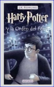 Portada de Harry Potter y la Orden del Fénix